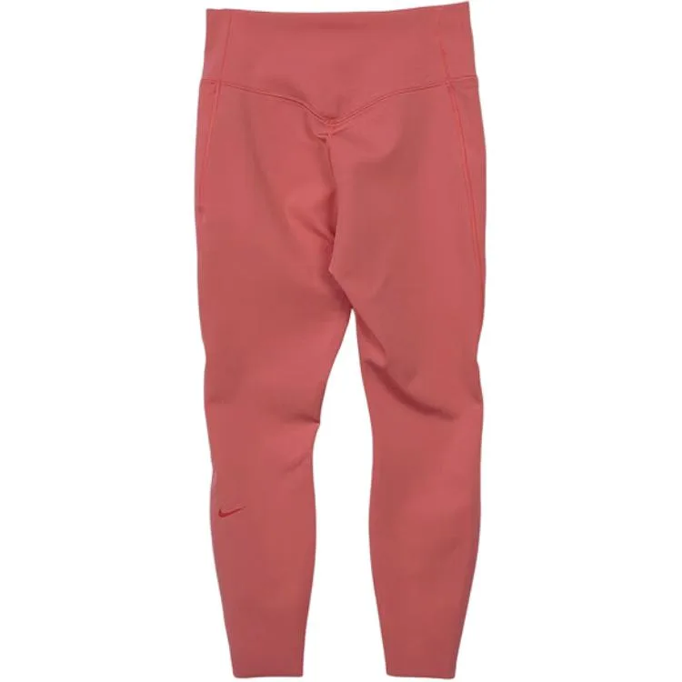 Nike Беговые брюки женские Coral Red Moderate