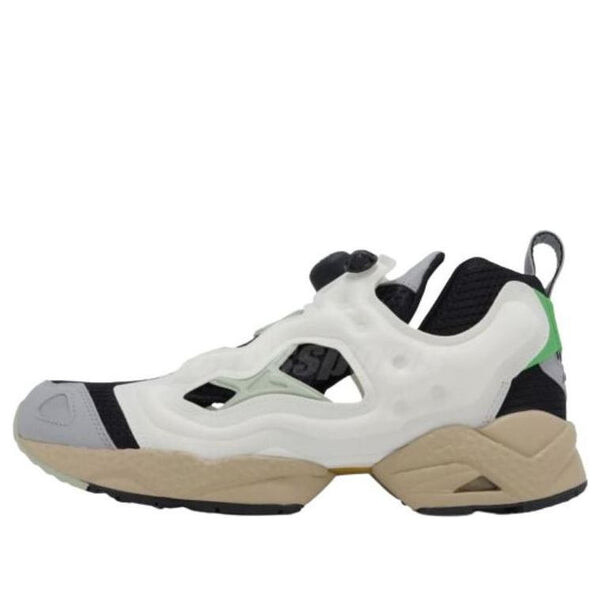 

Кроссовки instapump fury 95 'vintage green black' Reebok, зеленый