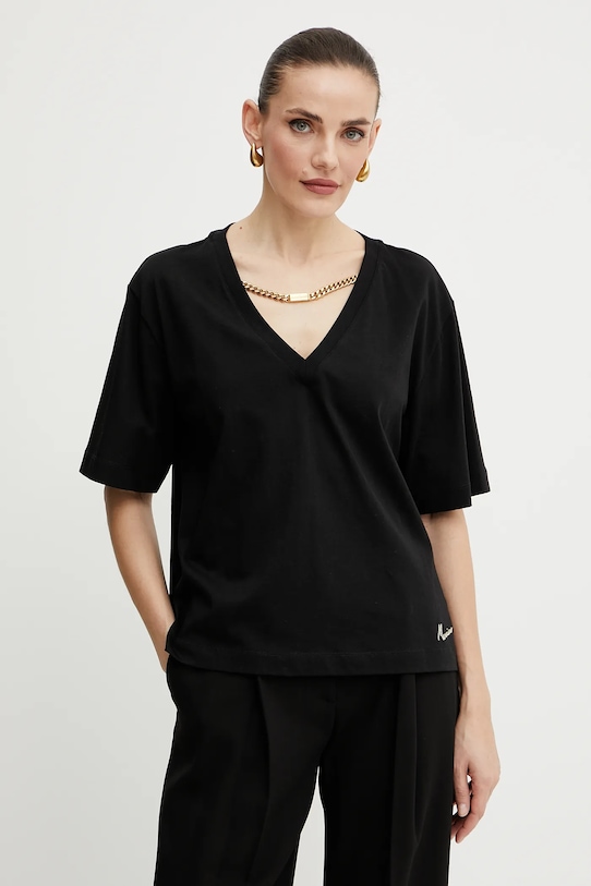 

Хлопковая футболка Chrissy Marciano Guess, черный