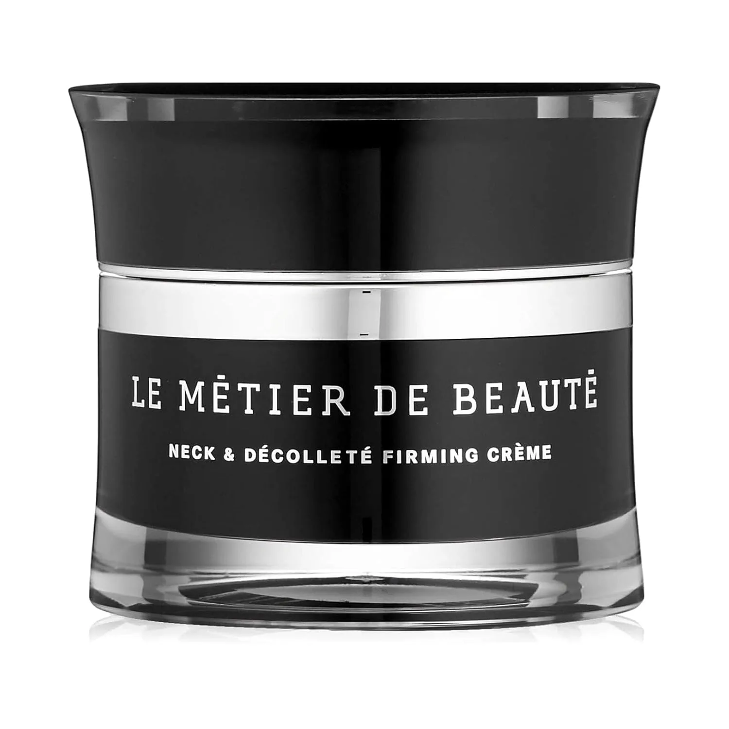 Крем для лица Le Metier De Beaute — Укрепляющий для шеи и декольте MĒTIER, антивозрастная формула, стимулирующая выработку, 48 мл