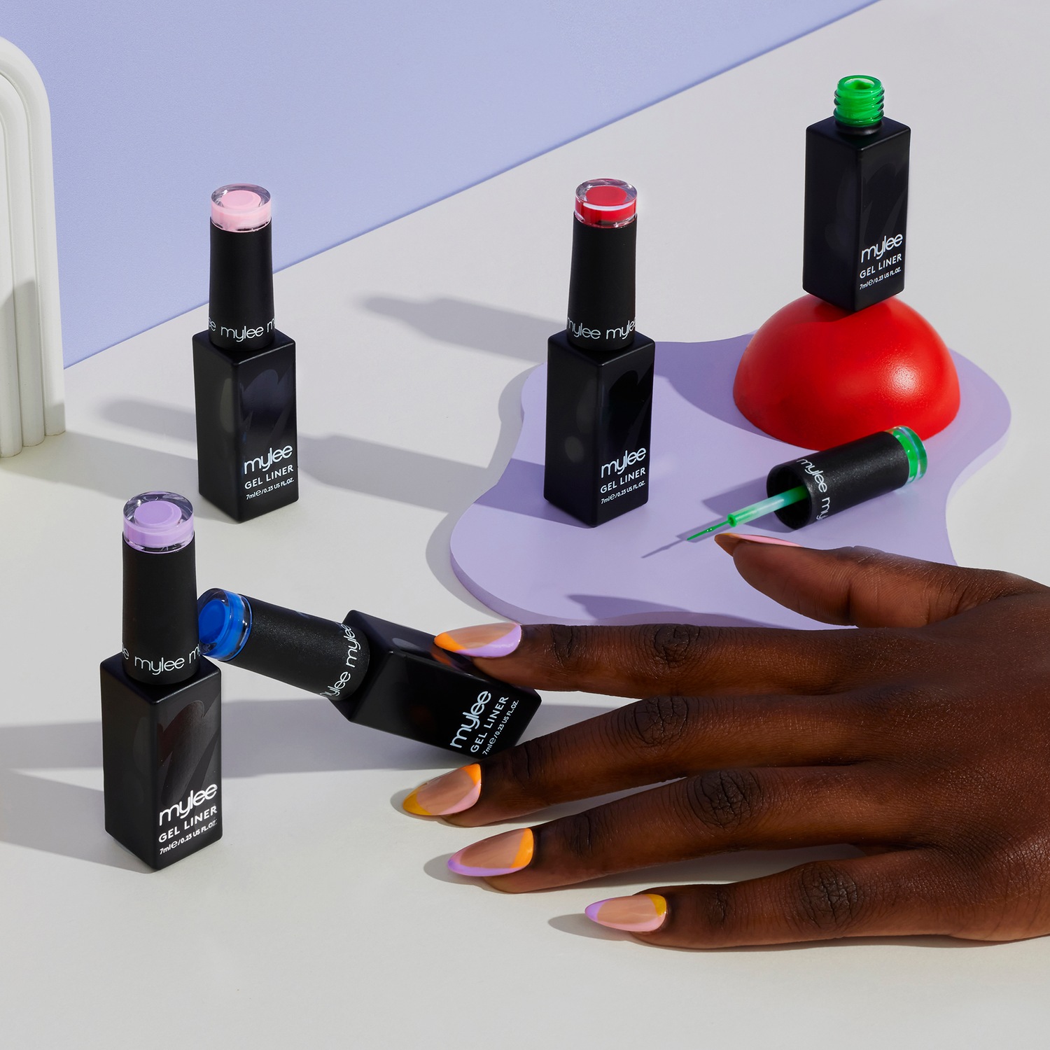 Гель-лак для ногтей liner gel - kaleidoscope kit Mylee, объем 49 мл — фото 3
