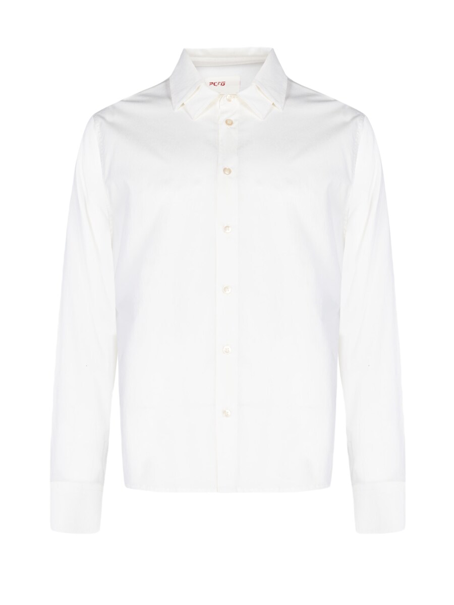 

Рубашка на пуговицах классического кроя PCFG, белый