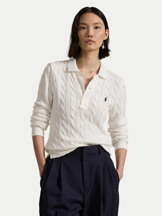 

Свитер обычного кроя Polo Ralph Lauren, белый