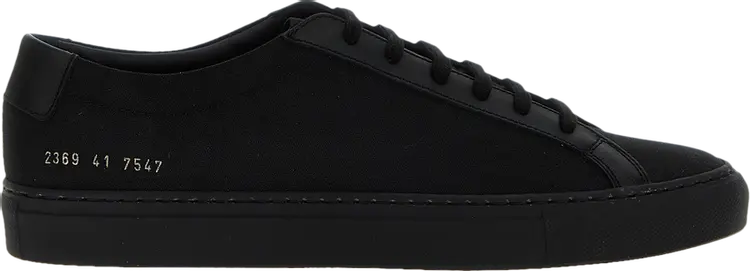 

Кроссовки Common Projects Achilles Low 'Black', черный