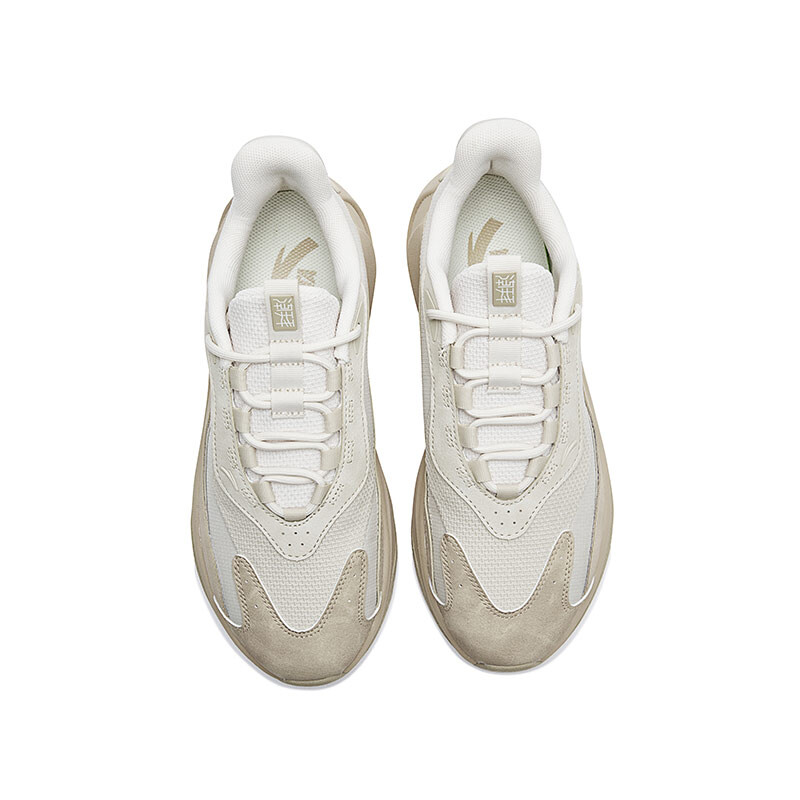 Кроссовки ANTA Trendy Worship 4.0 Lifestyle Shoes Men Low-top Light Khaki, хаки — фото 3
