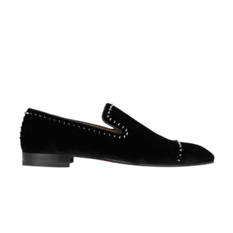 

Кроссовки Christian Louboutin Dandeton Flat Velvet, черный