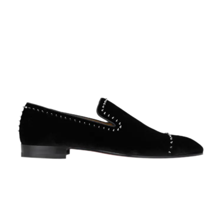 

Кроссовки Christian Louboutin Dandeton Flat Velvet, черный
