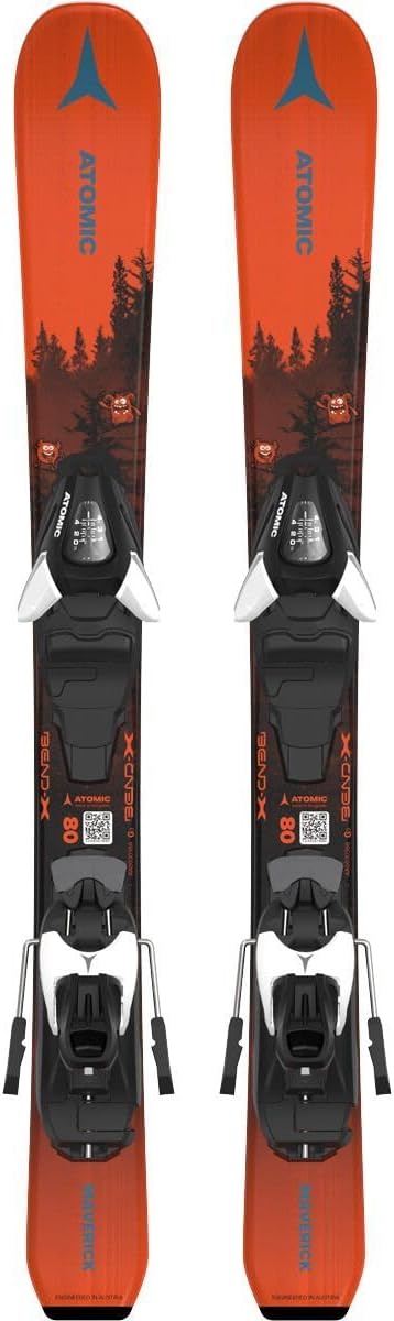 

Лыжи Atomic, Maverick Jr 70-90 + C 5 GW - 2026 - Детские, Orange/Black, Черный, Лыжи Atomic, Maverick Jr 70-90 + C 5 GW - 2026 - Детские, Orange/Black