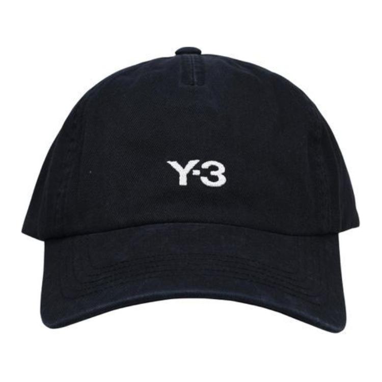 

Y-3 Бейсболка с вышитым логотипом, Black