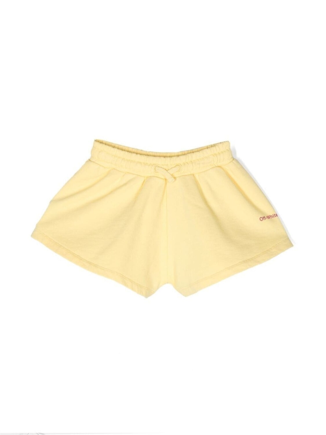 

Off-White Kids спортивные шорты с логотипом, желтый