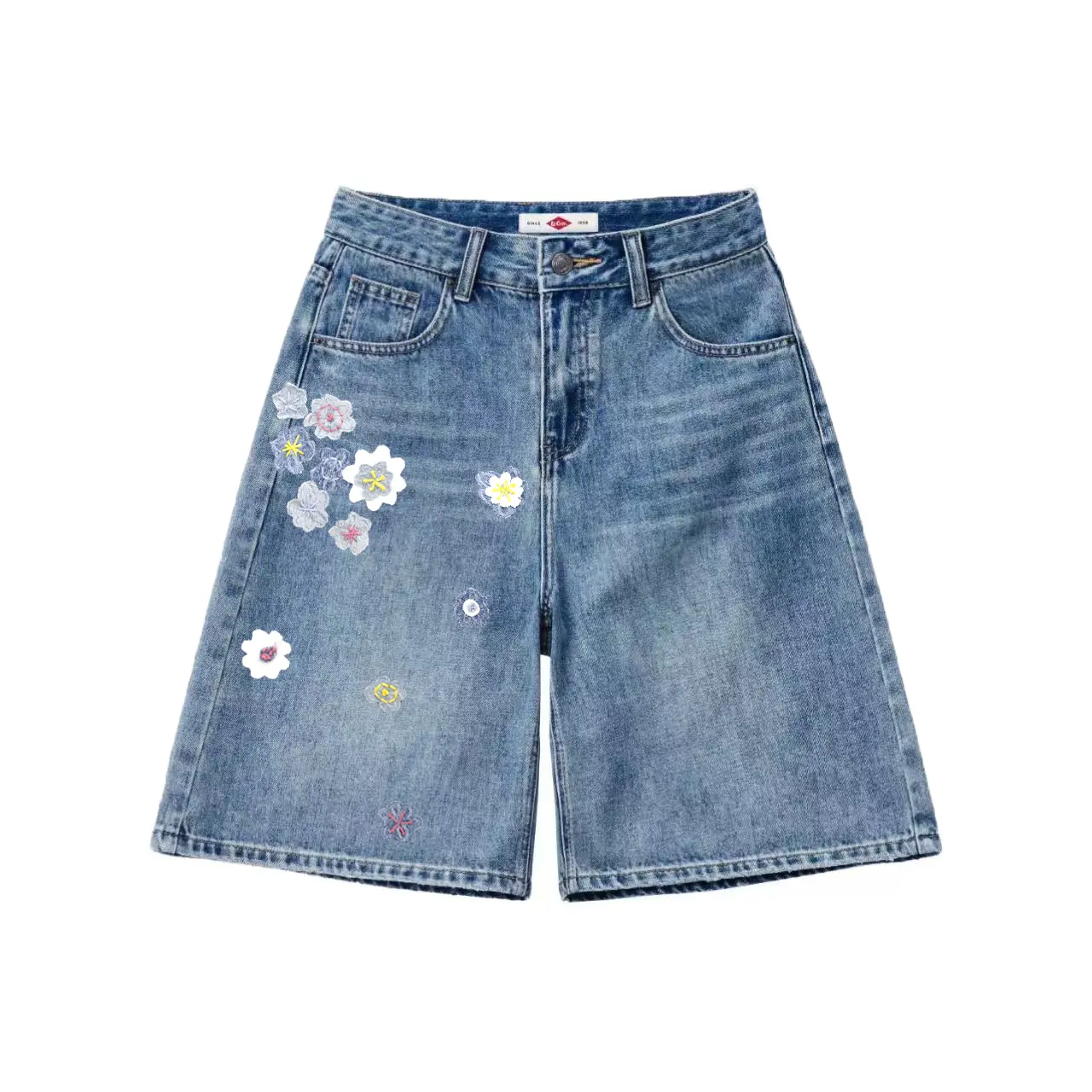 

Lee Джинсовые шорты женские голубые