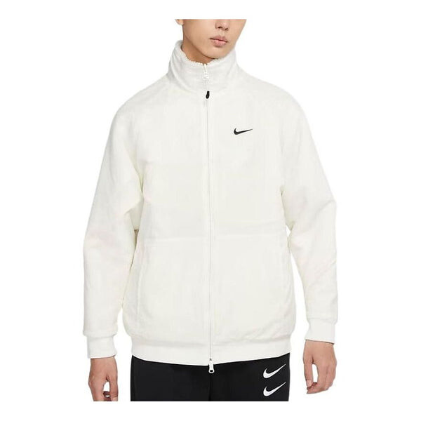 

Куртка Nike Swoosh 2-way fleece jacket 'White', белый