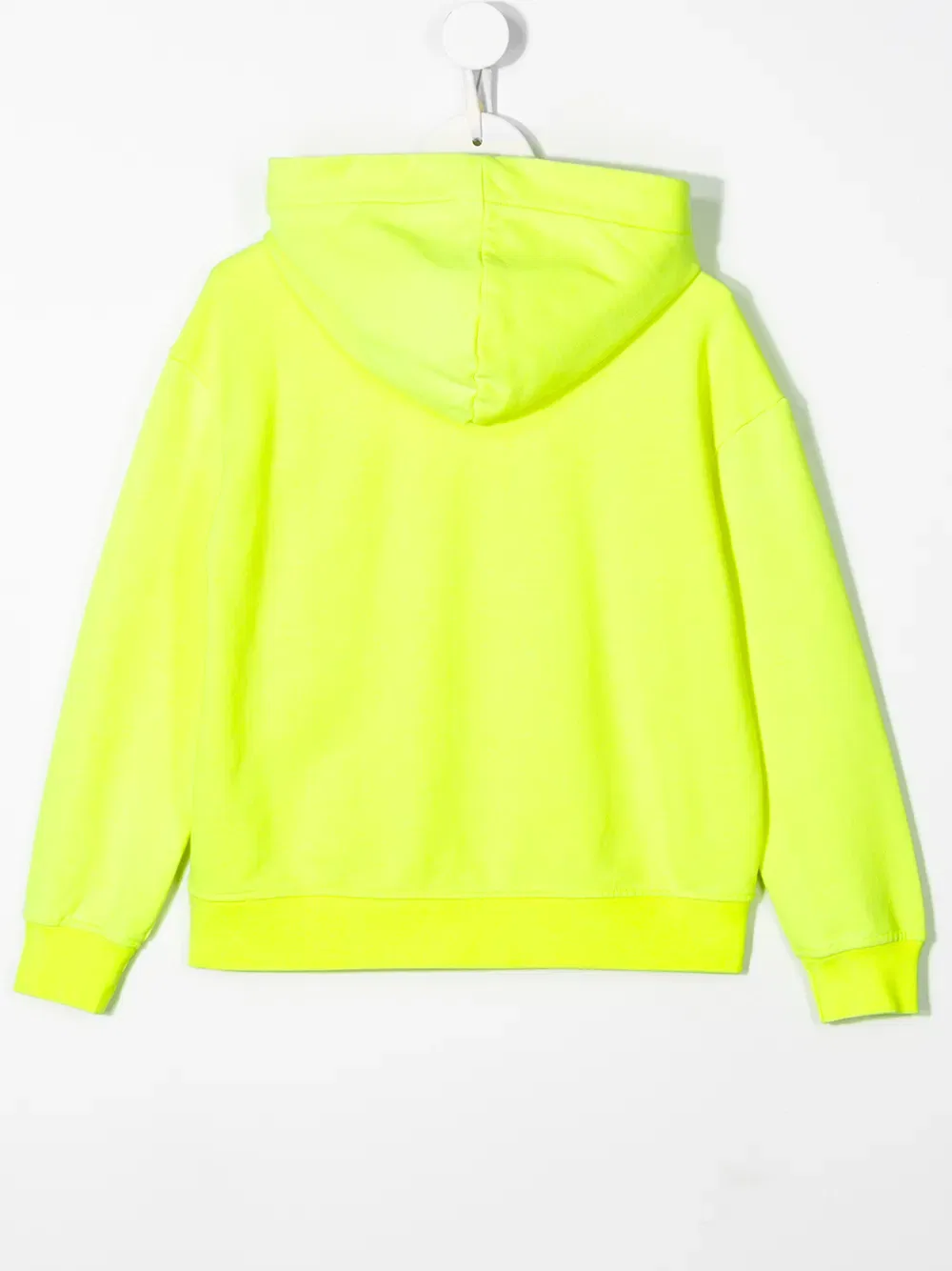 Худи с графическим принтом логотипа Msgm Kids, желтый — фото 2