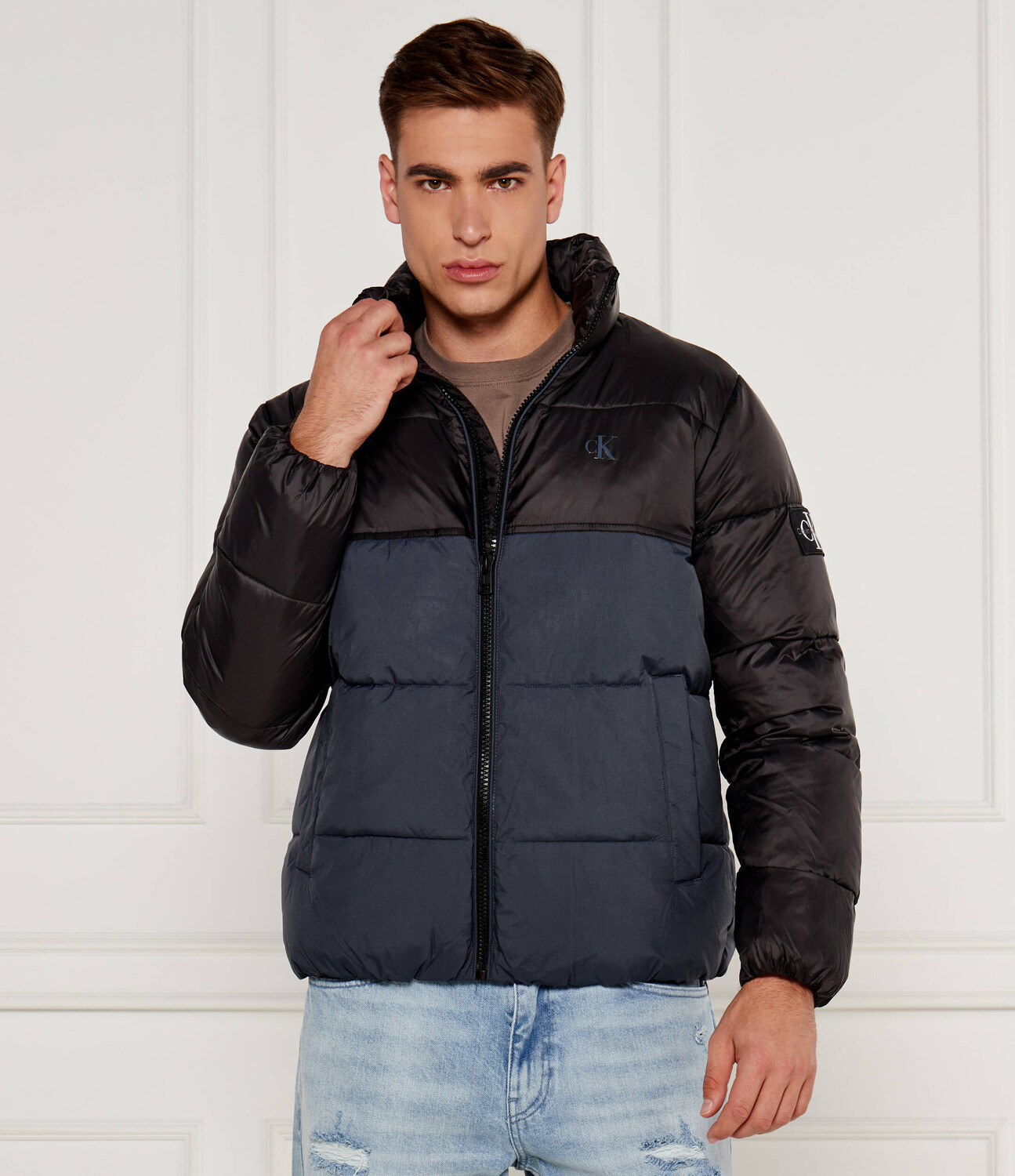 

Куртка CALVIN KLEIN JEANS Regular Fit, темно-синий