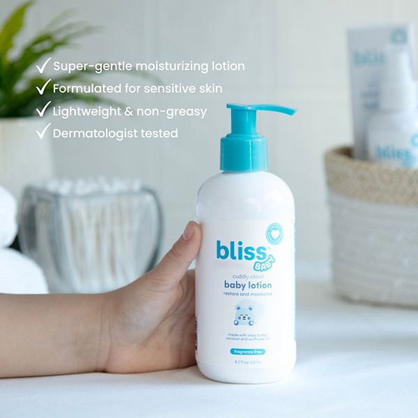 Увлажняющий лосьон для ежедневного применения Bliss baby, 237 мл, для сухой и чувствительной кожи. Delta Children — фото 4