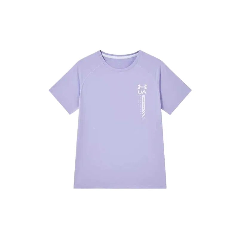 Футболка Quick Dry SS26 Kids' Under Armour, Lavender