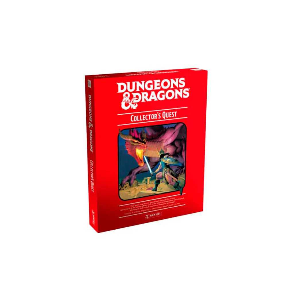 

Коллекционные карточки Panini Dungeons & Dragons Collector's Quest в красной коробке (английский язык), мультиколор