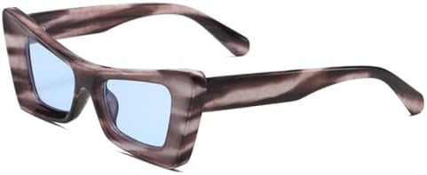 

Модные солнцезащитные очки «кошачий глаз» с контрастными цветами для женщин, в стиле ретро, ​​для мужчин, разноцветные солнцезащитные очки, винтажные классические очки MTZJH, C7-x