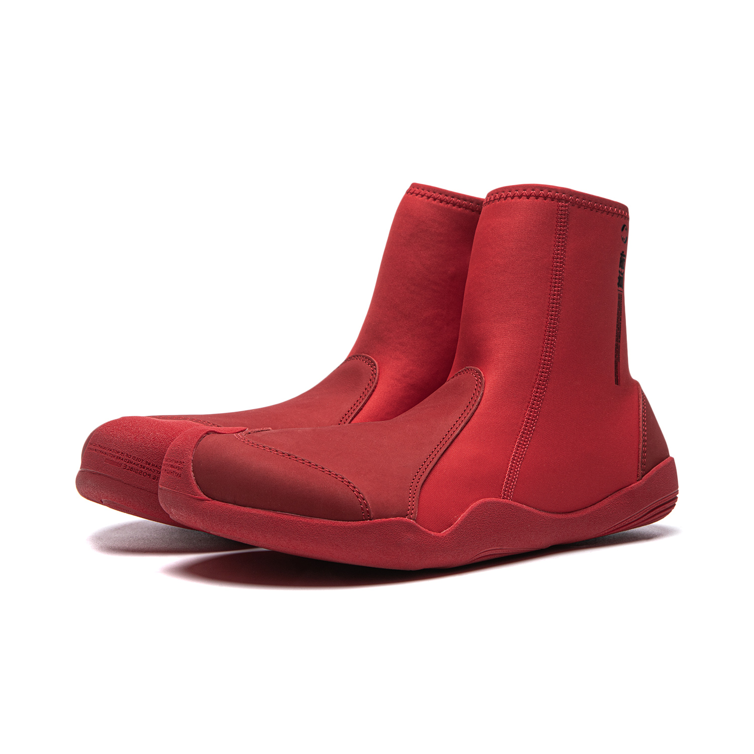 Li-Ning Cushioning, Wear Resistant высокие кроссовки Unisex Wealth Red — фото 4
