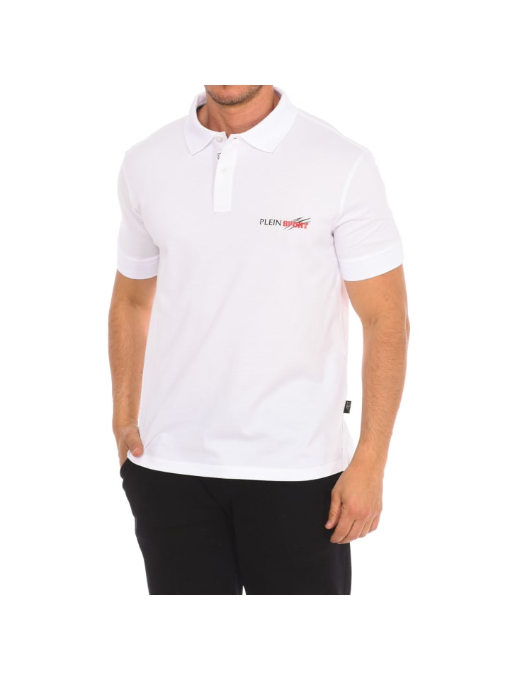 

Рубашка-поло Plein Sport, белый