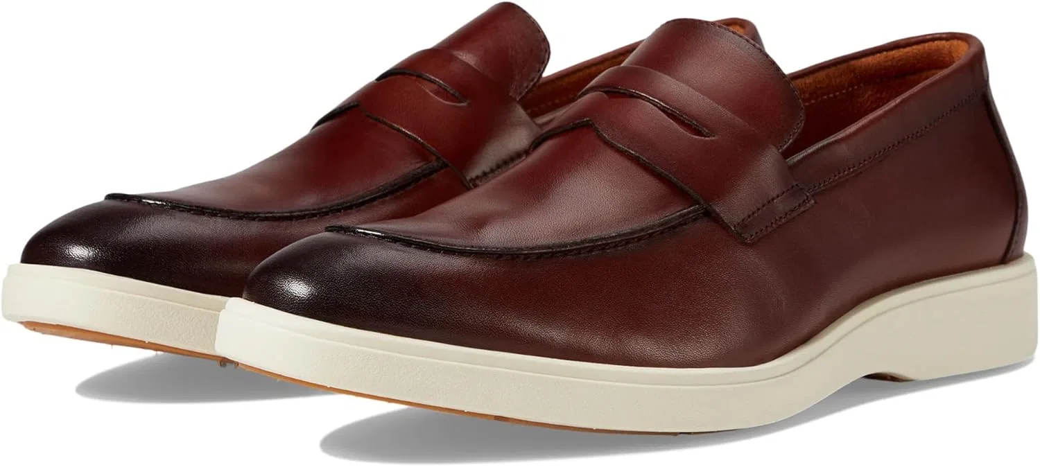 Тапочки-слипоны Stacy Adams Herren Spencer Penny, Burgundy