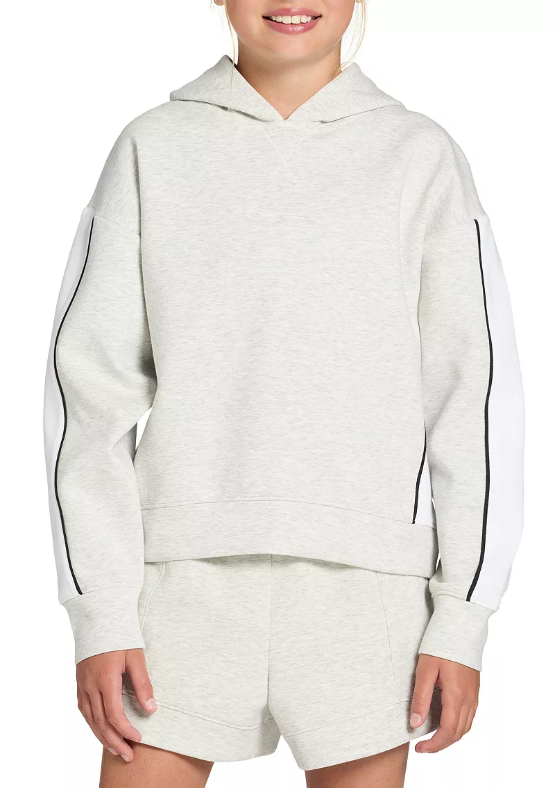 

Спортивная флисовая толстовка DSG для девочек, цвет Light Heather Grey