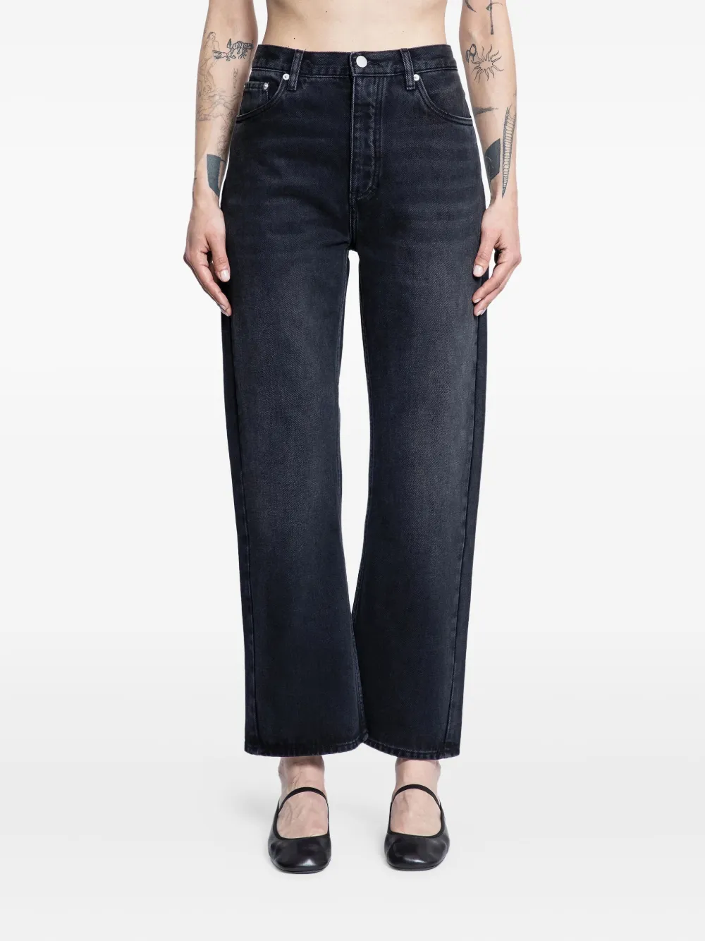 

Джинсы Denjo с карманами Studio Nicholson, черный