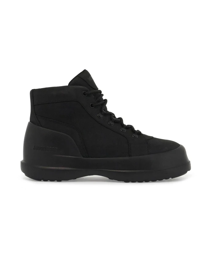 

Ботинки Trek из нубука Moon Boot, черный