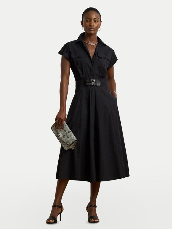 

Платье-Рубашка стандартный крой 200973594001 Lauren Ralph Lauren, черный