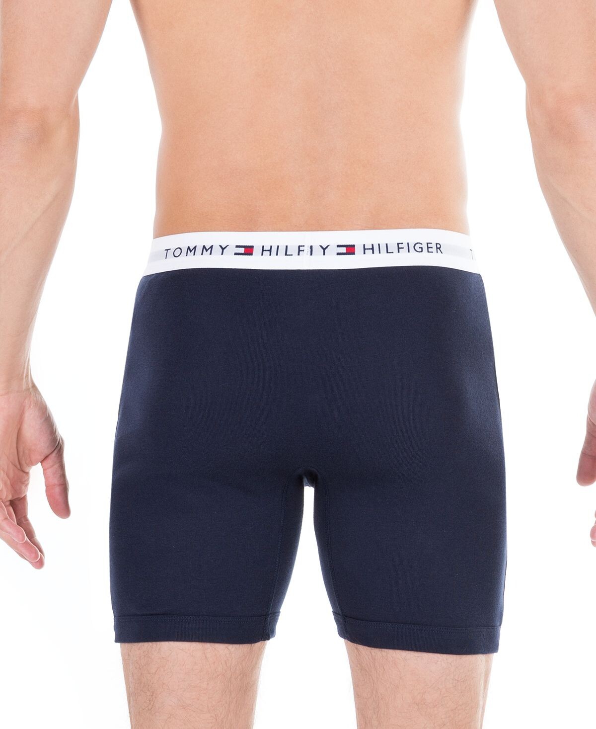 Мужские 3-комп. Классические хлопковые трусы-боксеры Tommy Hilfiger — фото 3