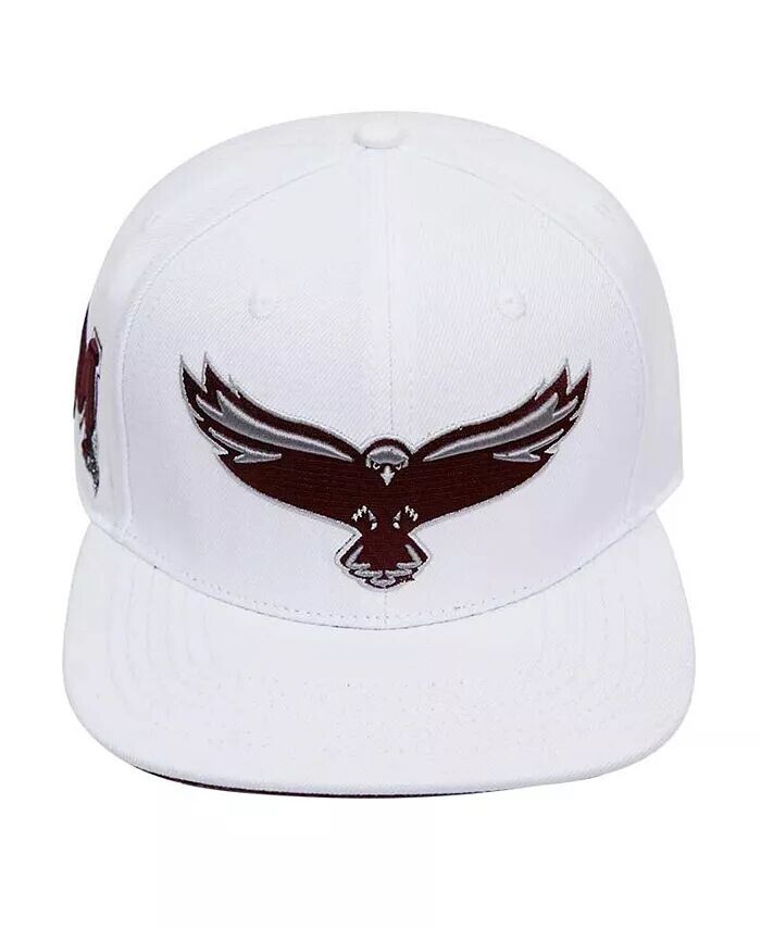 

Мужская белая шерстяная шляпа-талисман Evergreen Maryland Eastern Shore Hawks Snapback Pro Standard, белый