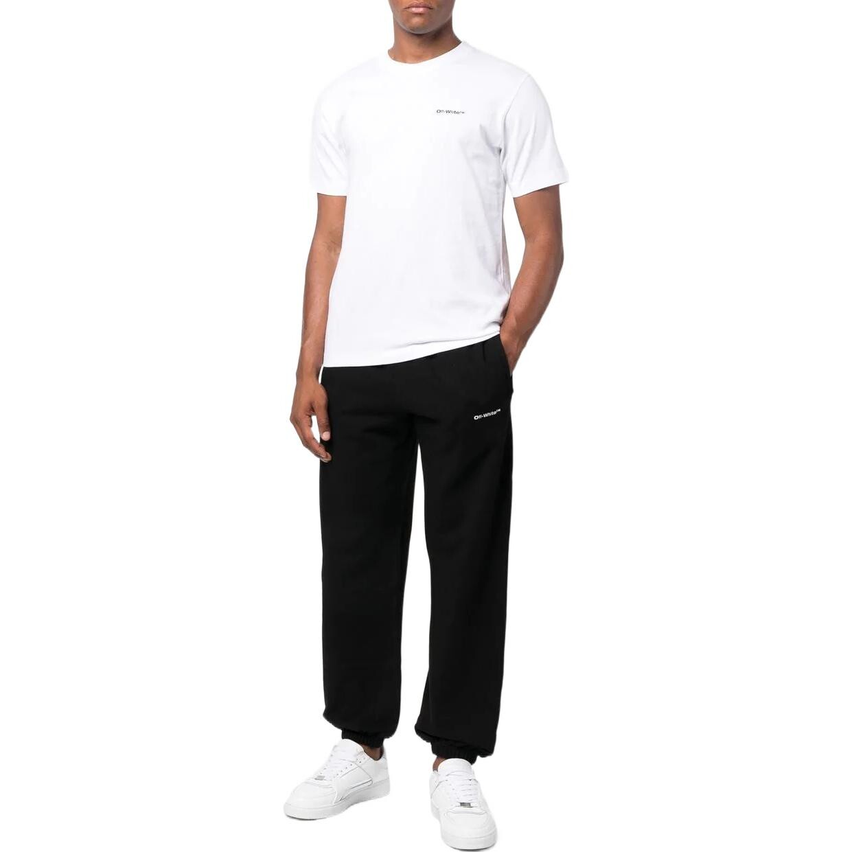 FW22 Трикотажные спортивные штаны мужские черные Off-White, черный — фото 2