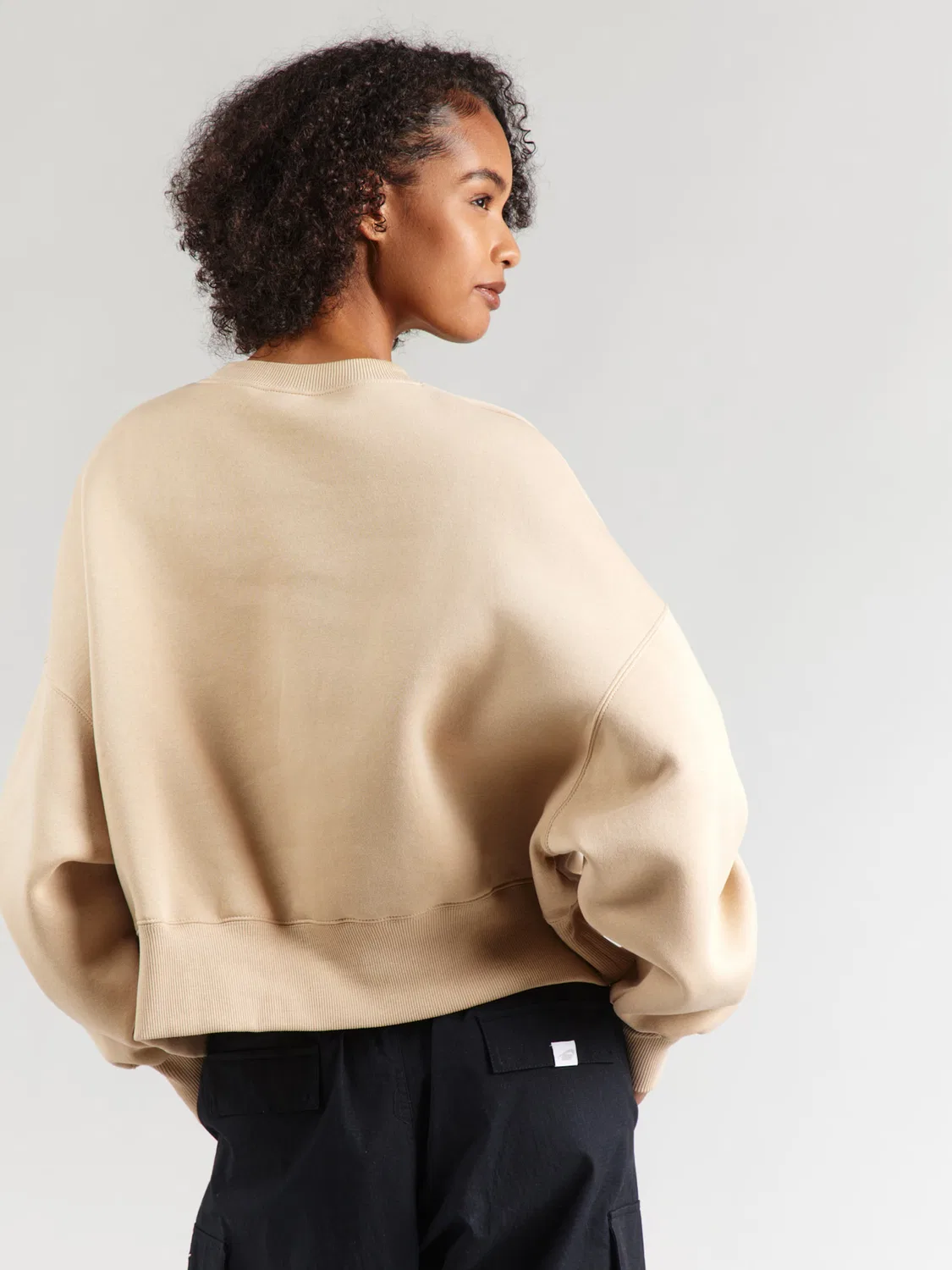 Толстовка 'Phoenix Fleece' Nike Sportswear, Light Brown — фото 4