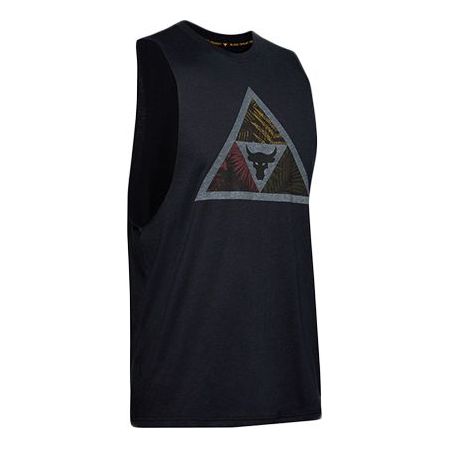 

Спортивный топ Under Armour Project Rock Mana Tank Top 'Black' 1351589-001, черный