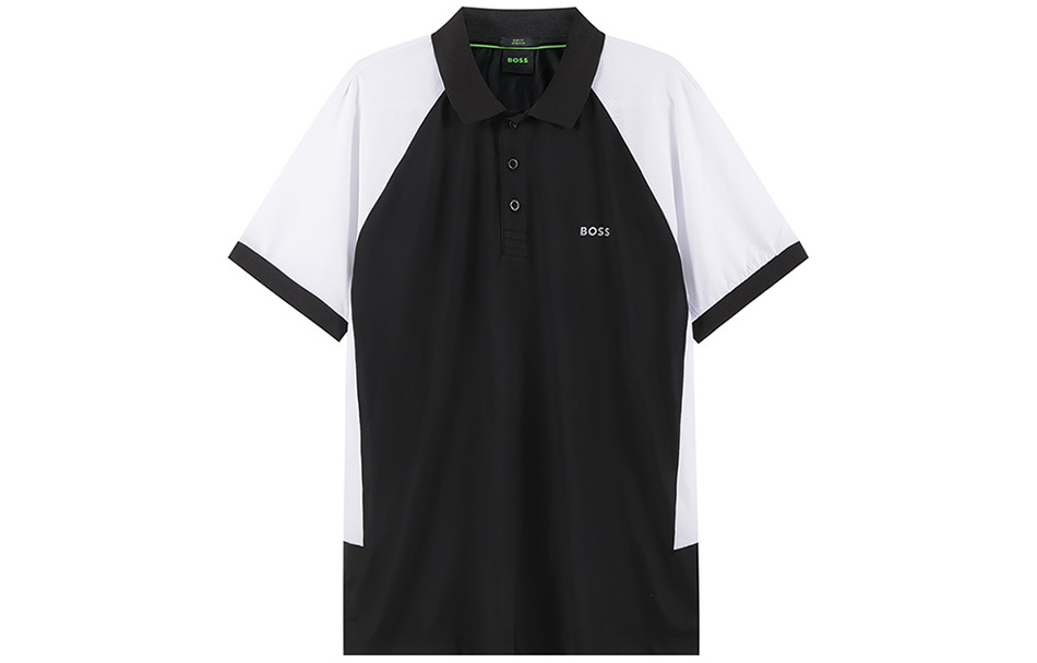 

Футболка поло мужская SS23 HUGO BOSS, черная