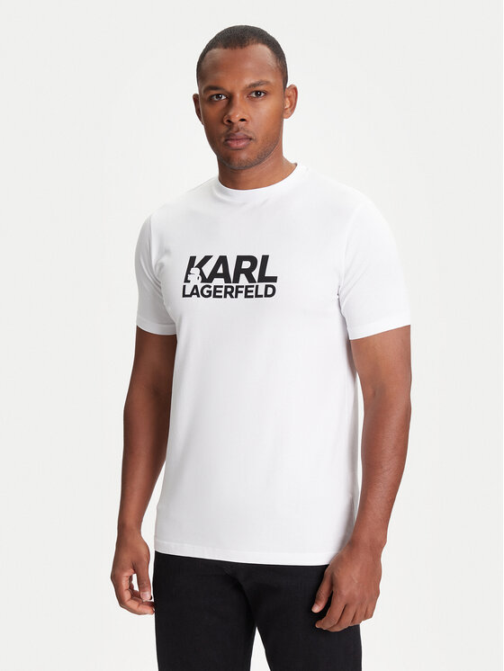 

Футболка обычного кроя 755087 553235 Karl Lagerfeld, белый
