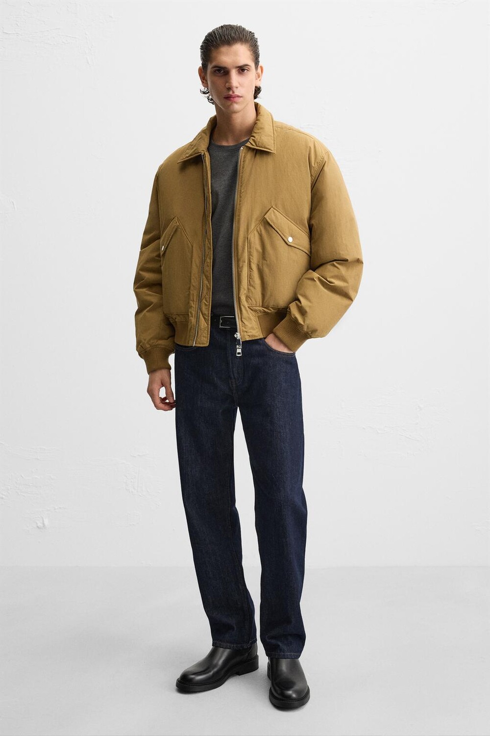 

Ботинки челси ZARA, черный