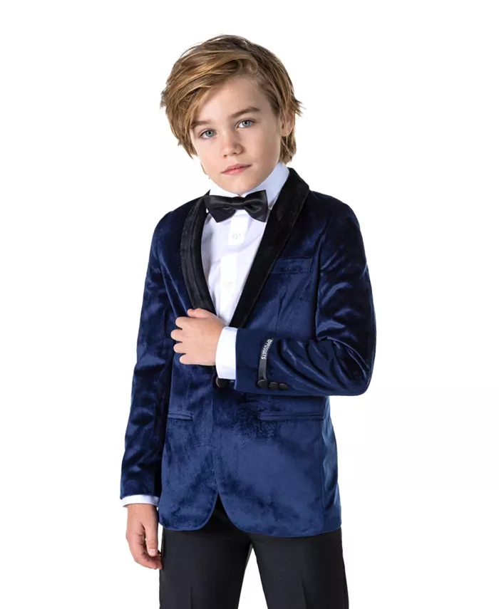 

Детский смокинг для мальчиков Toddler and Little Boys Dinner Tuxedo Blazer OppoSuits
