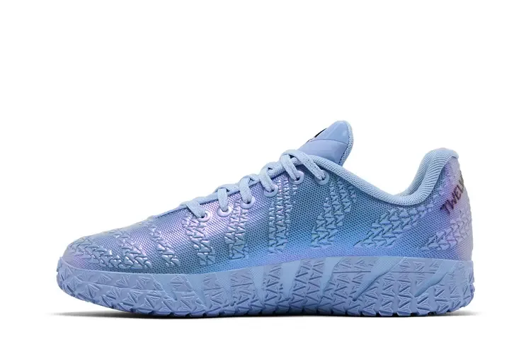 Кроссовки Nike Ja 3 GS с предупреждающей этикеткой, синий — фото 3