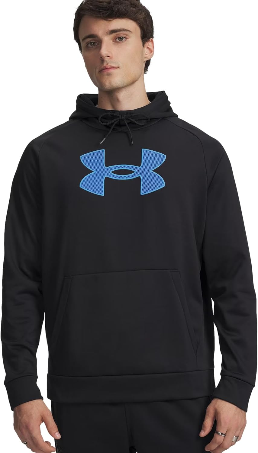 

Толстовка Under Armour Men's Armour Fleece Big Logo, Black/Gradient Blue