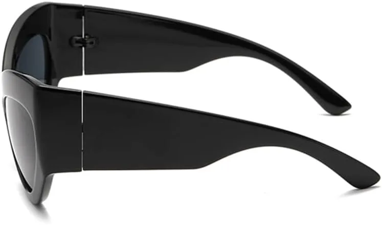 

Солнцезащитные очки «кошачий глаз» в крупной оправе, ретро, ​​с защитой от УФ-излучения UV400, с большими зеркальными дужками, в стиле панк, женские LANGSER, 5