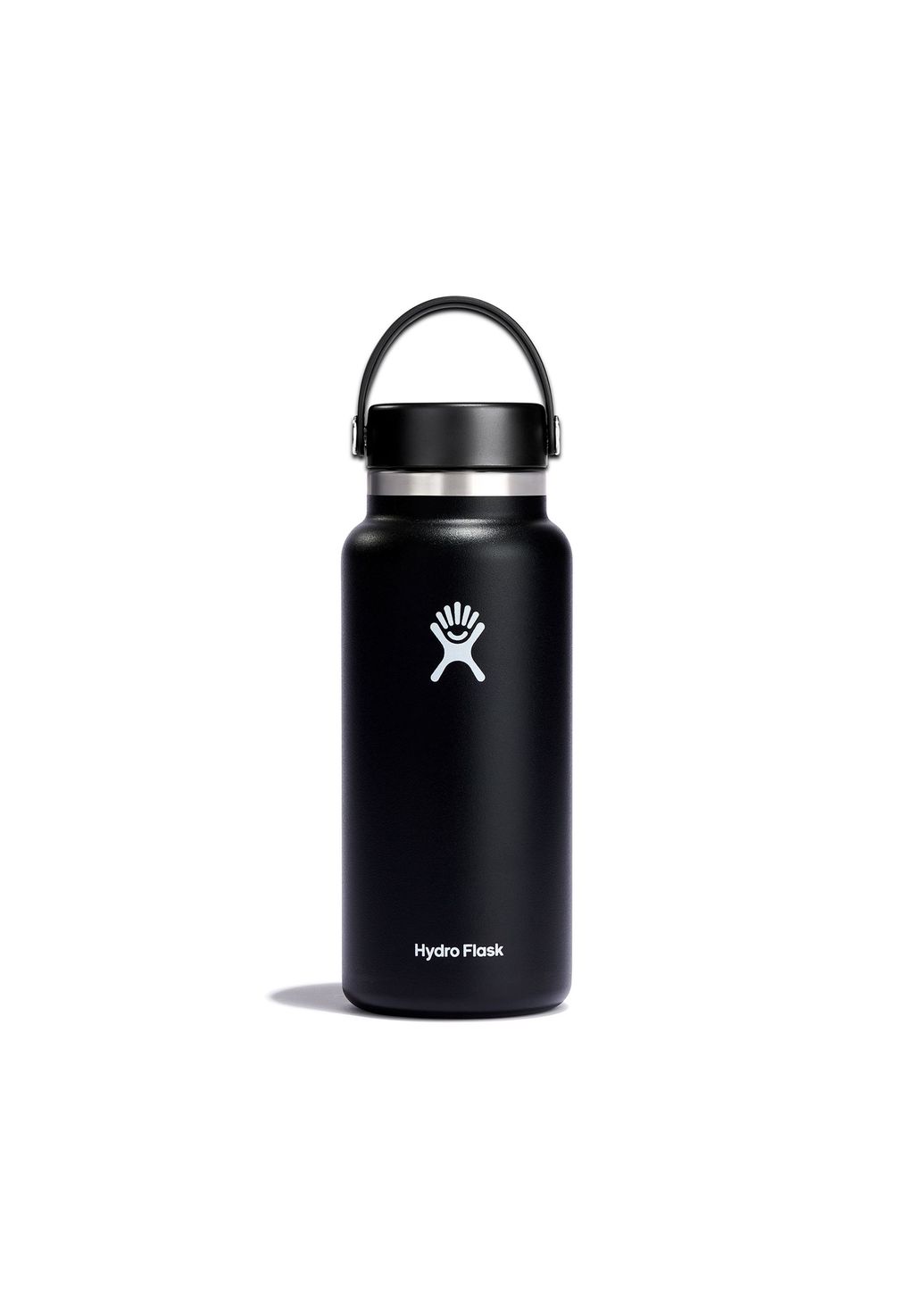 

Чёрная термобутылка Hydration wide flex cap 946 мл Hydration Hydro Flask