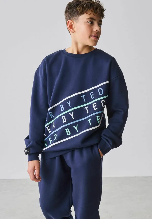 Спортивный костюм с графическим принтом Baker By Ted Baker, Navy — фото 3
