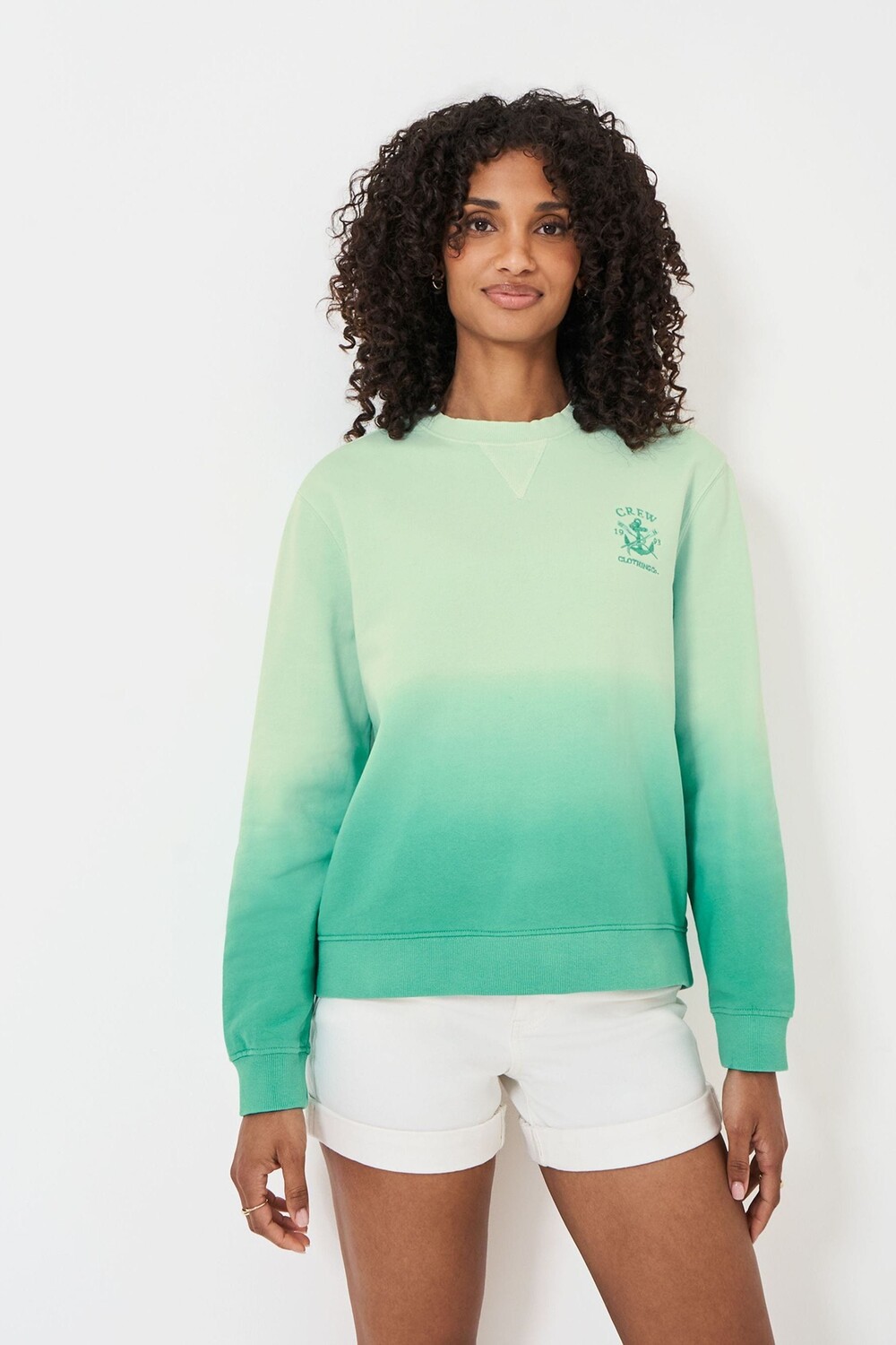 

Одежда для экипажа, толстовка с круглым вырезом Crew Clothing Company, зеленый