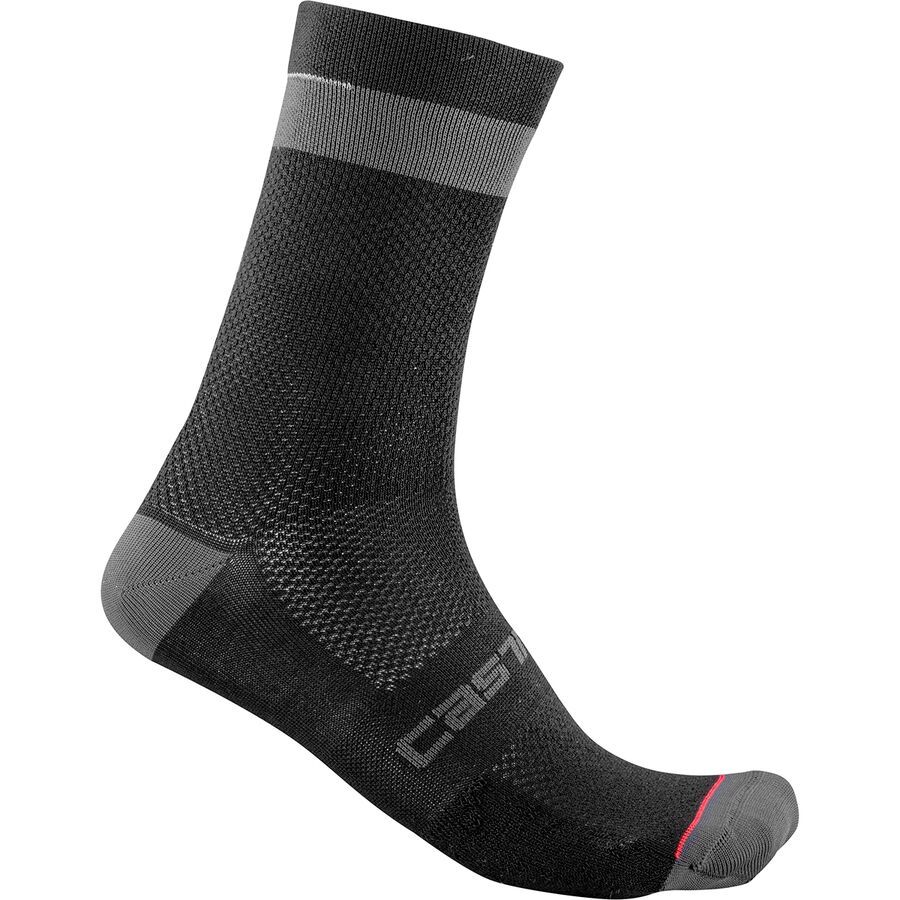 

Носки Castelli Alpha 18 Castelli, Black/Dark Gray