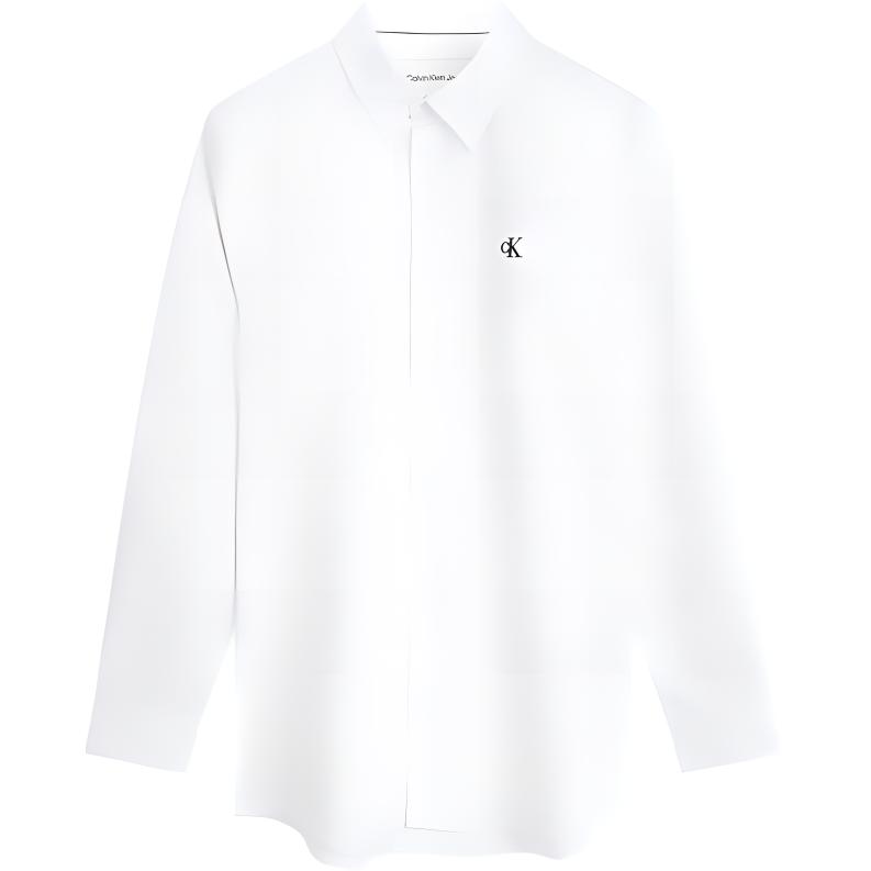 

Мужская рубашка CALVIN KLEIN SS24, YAF-Moon White