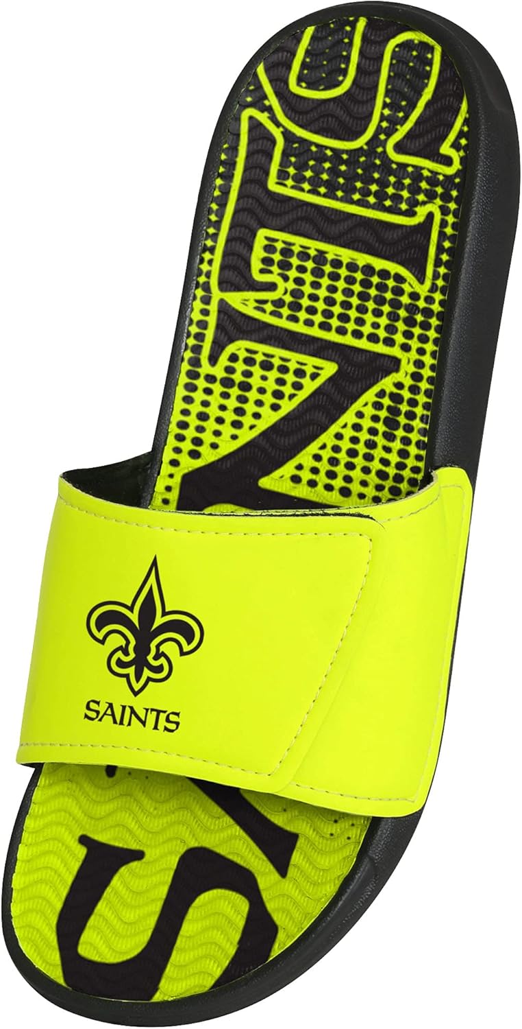 Мужские спортивные шлепанцы Legacy FOCO Commanders NFL, New Orleans Saints 7-8 Highlights — фото 2