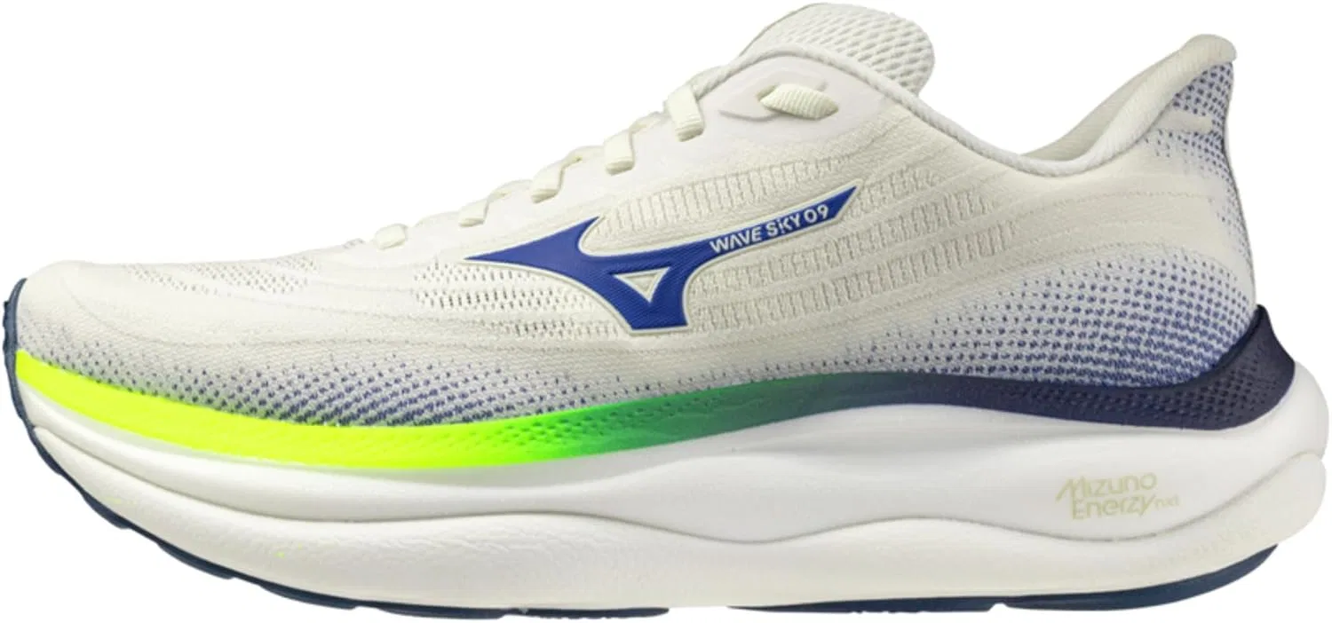 Кроссовки Mizuno Wave Sky 9, Snow White Surf The Web Lightning Y