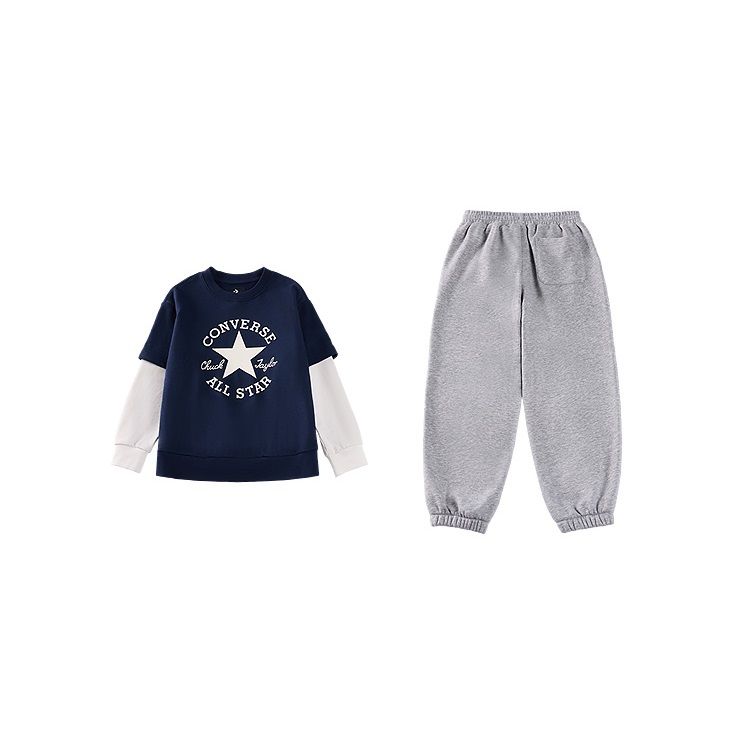 

Повседневная спортивная одежда navy для подростков Converse, темно-синий