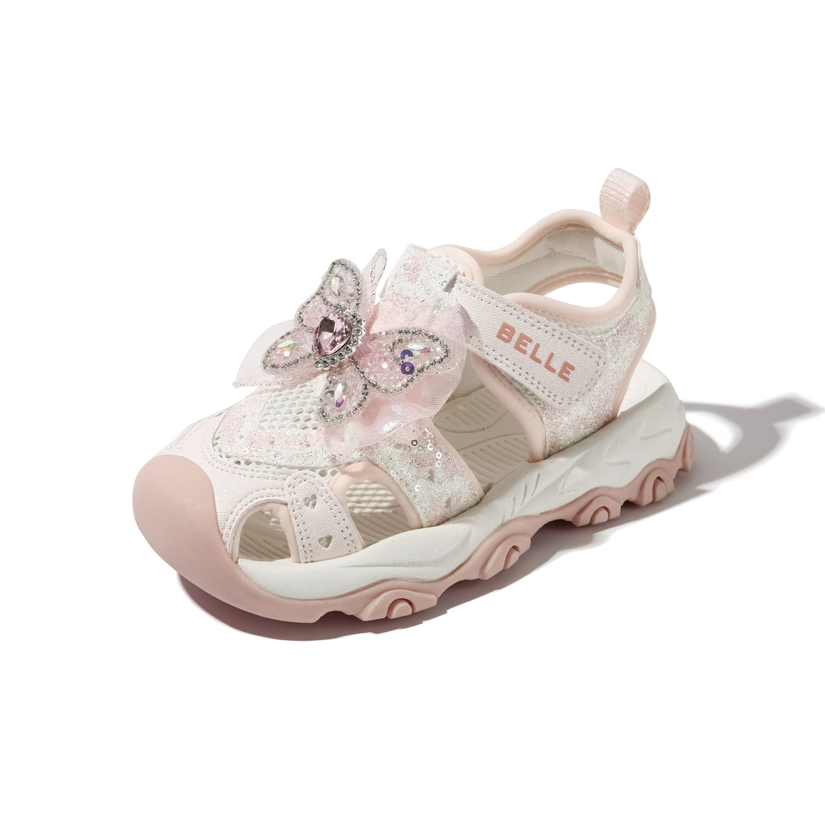 Детские сандалии Low top с противоскользящей подошвой, амортизацией, устойчивостью к ударам, износостойкие и дышащие BELLE, синий — фото 4